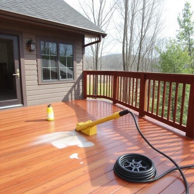 How to Prepare Your Deck Before Pressure Washing