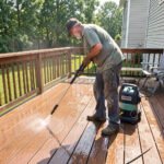 How to Use a Pressure Washer to Clean Your Deck Safely