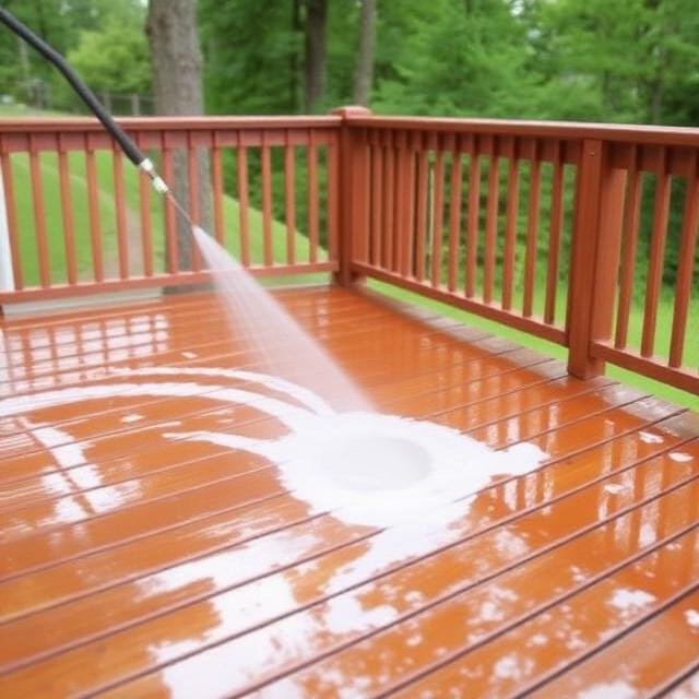Best Time to Pressure Wash a Deck