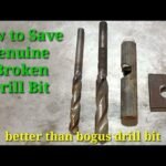 How to Fix a Broken Drill Bit