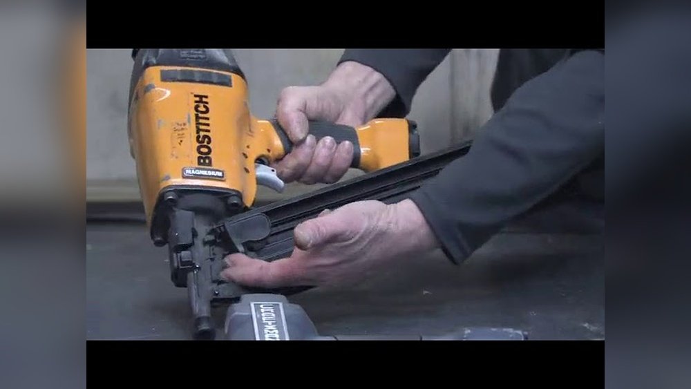 How to Load Nails into a Framing Nailer