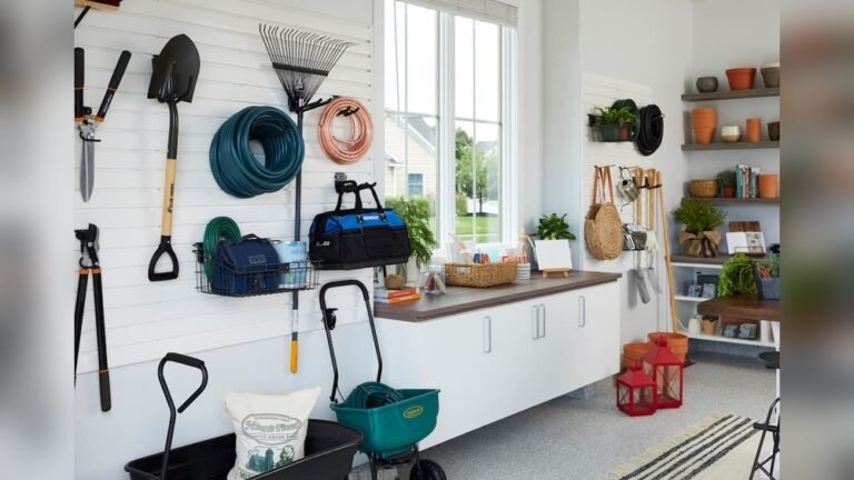 How to Store Tools Safely in Your Home