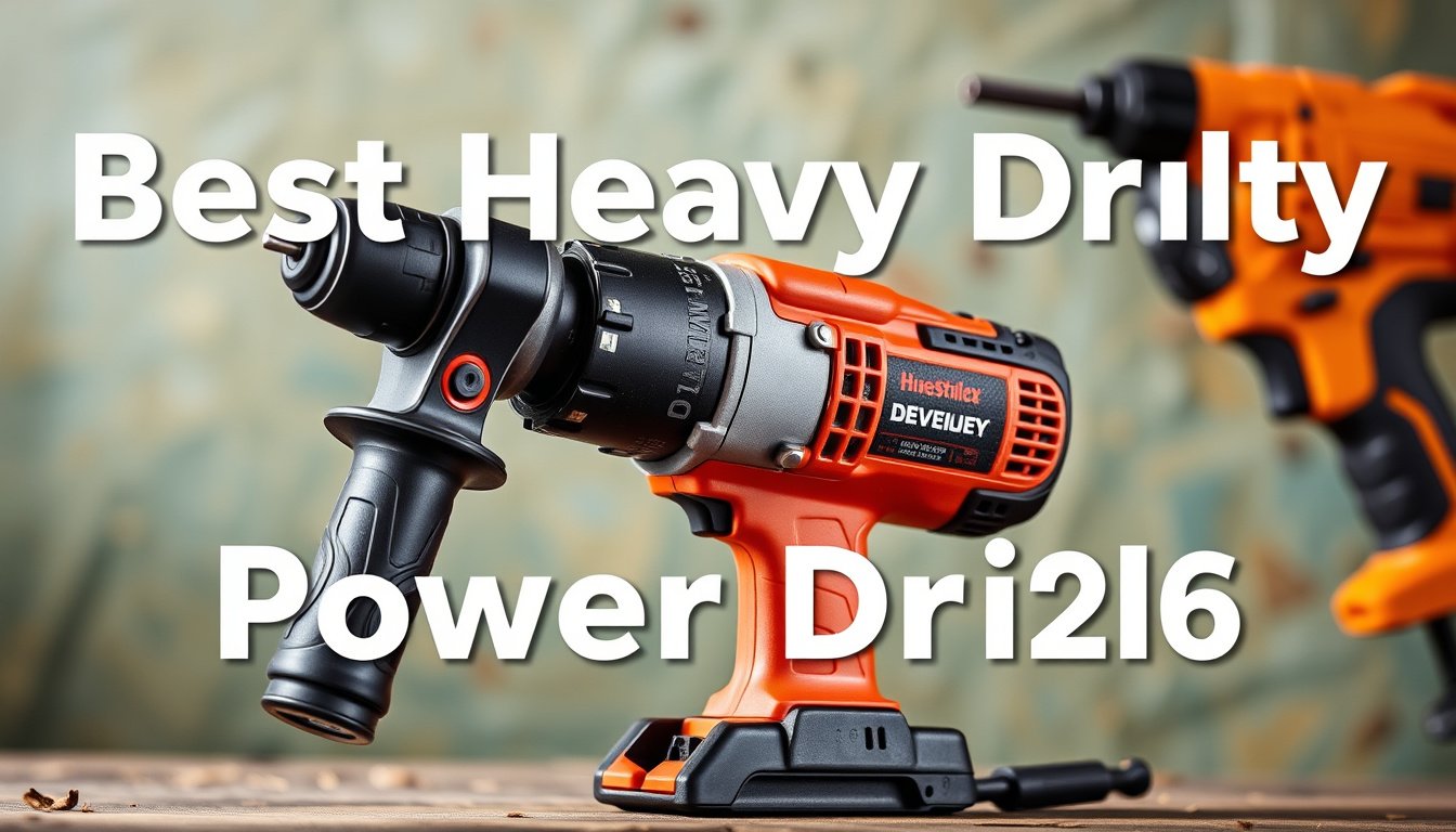 Best Heavy-Duty Power Drills of 2026