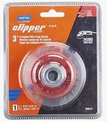 Norton BlueFire Crimped Wire Cup Brush