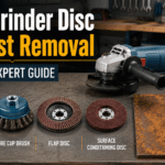 Best grinder disc for rust removal including wire brush, flap disc, and poly strip disc