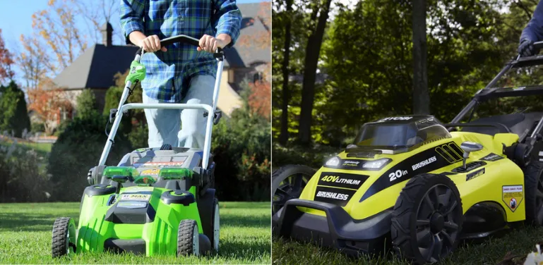 best battery lawn mower under 300