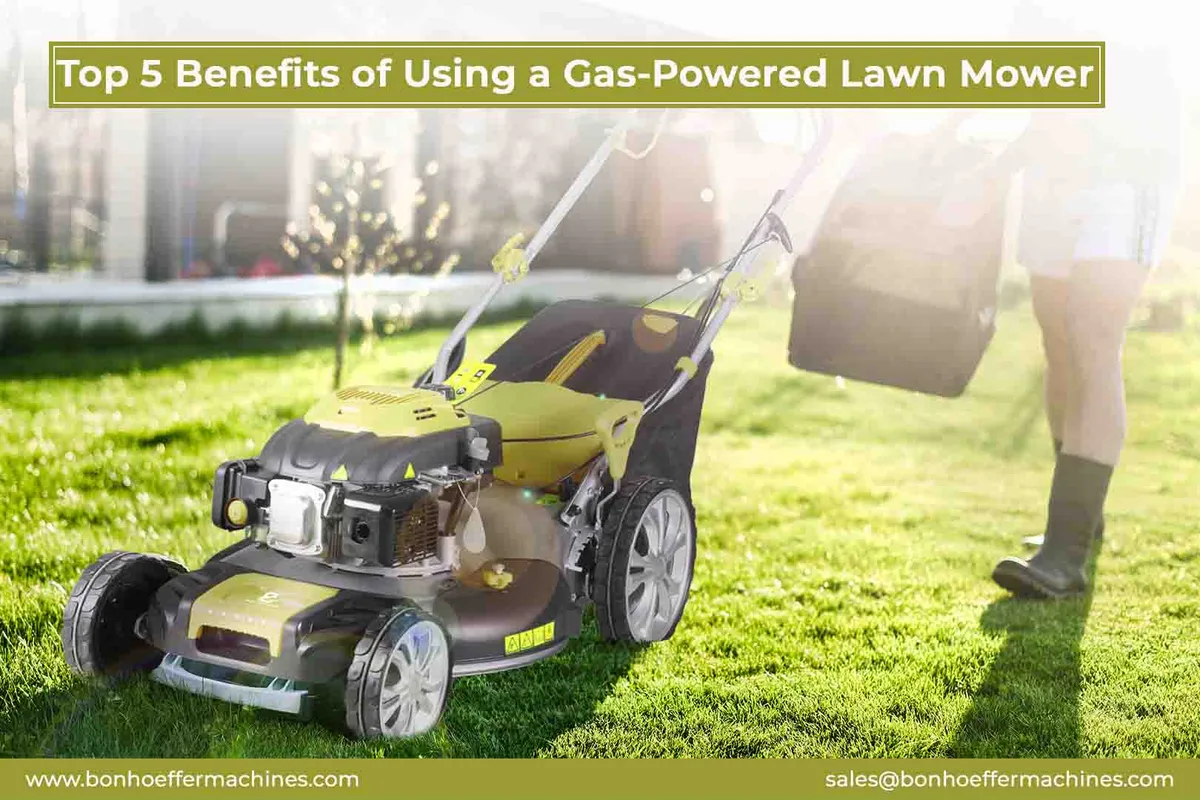 existing gas lawn mower use California