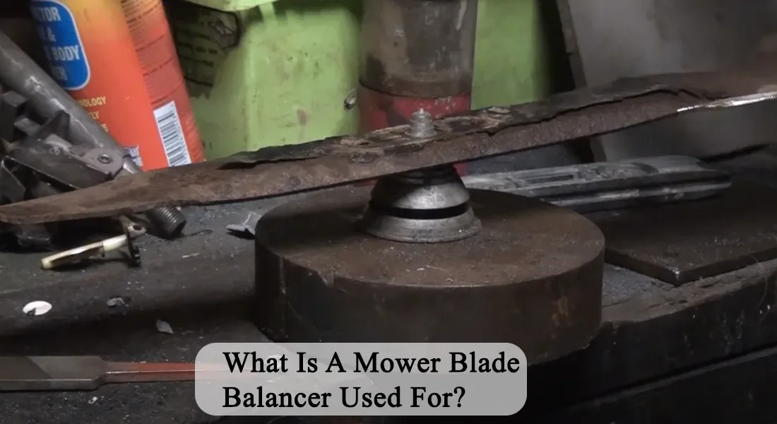 mower blade balance