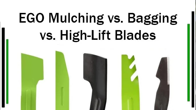 mulching vs bagging vs high lift mower blade