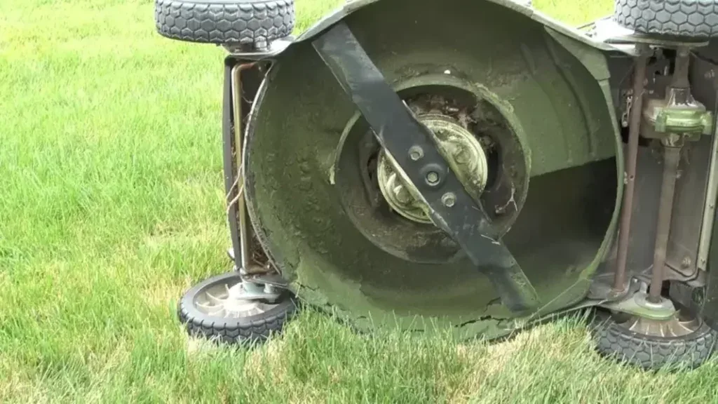 rushmore mower blade setup