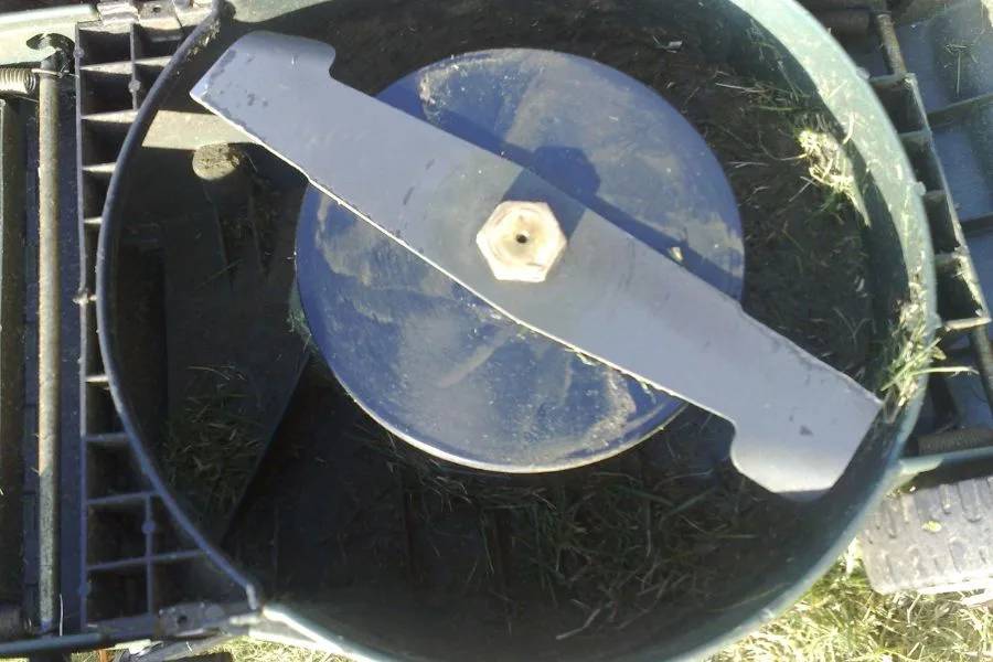 tiectown mower blade setup